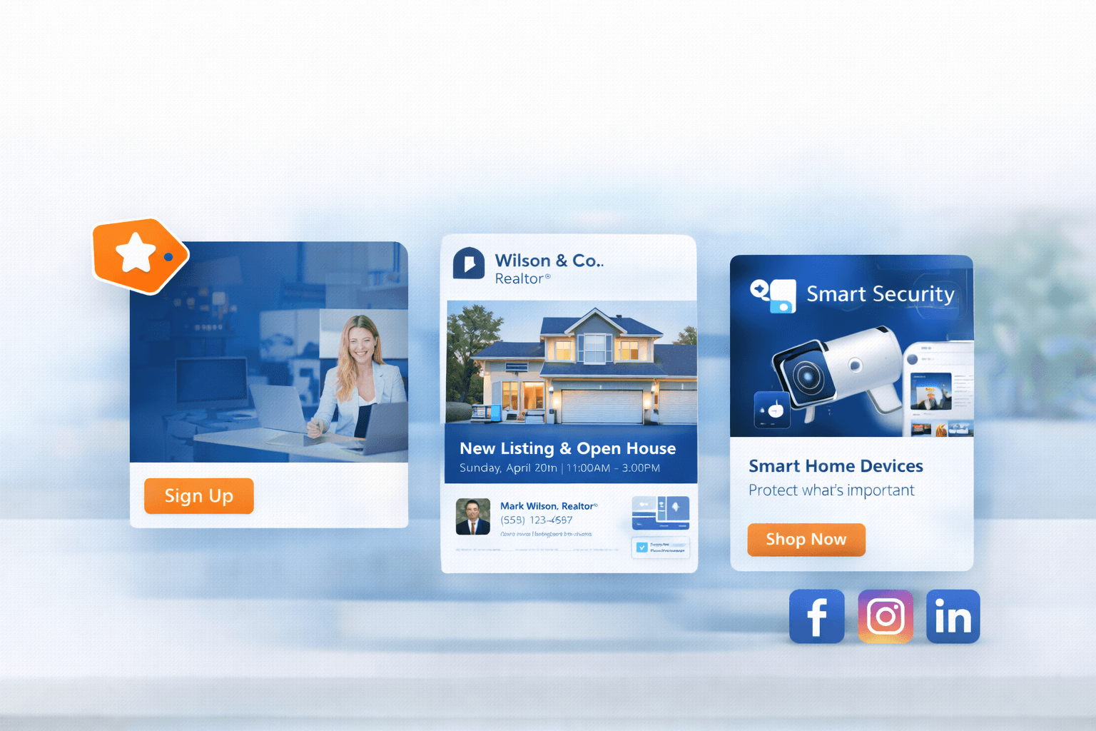 Professional social media branding