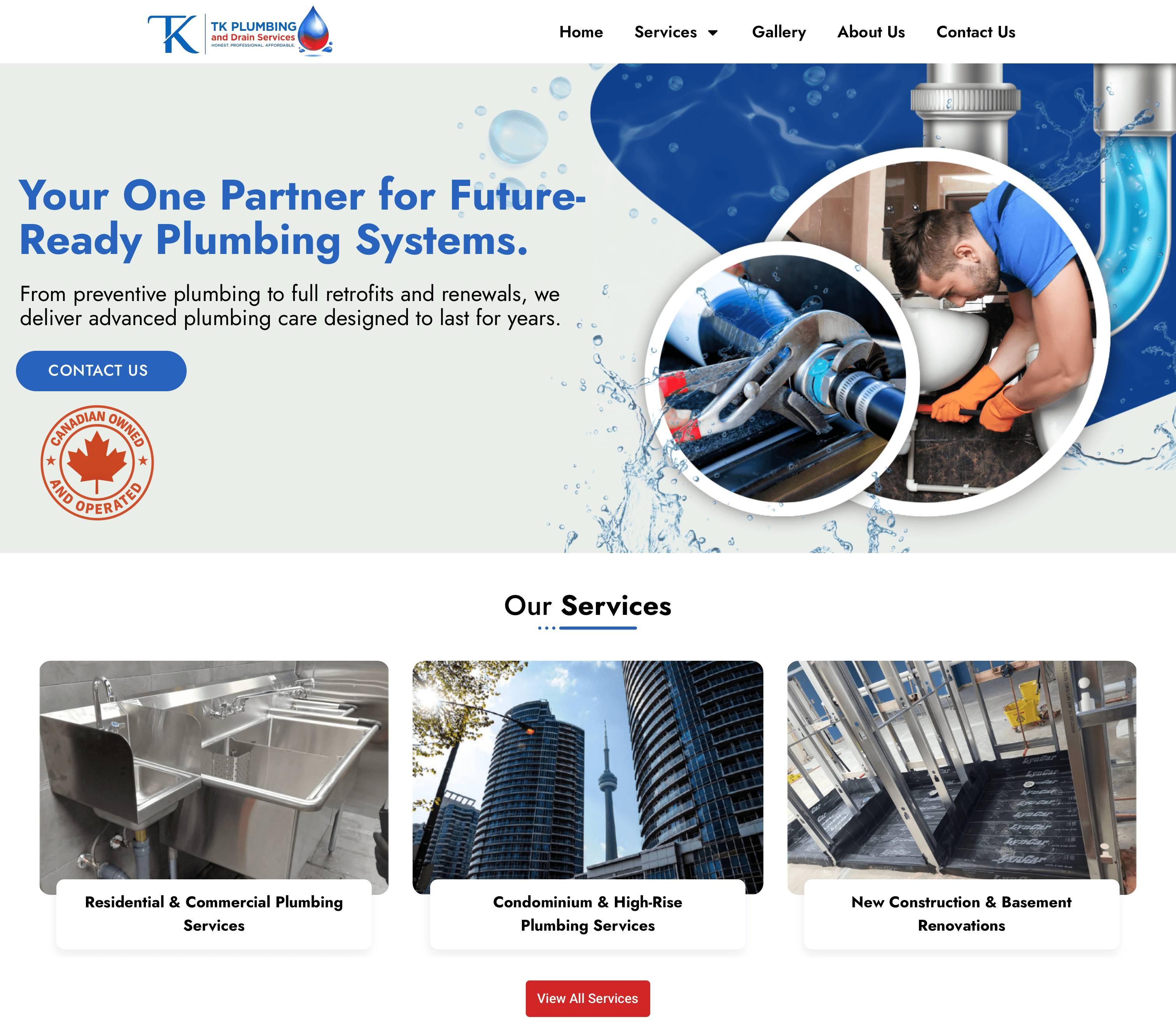 Service Business Website